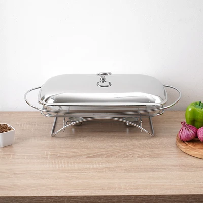 Gambar Culinart Nerinko Penghangat Makanan Rectangle 3 Liter - Silver