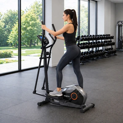Gambar Kinetic Elliptical 520E - Orange/Hitam
