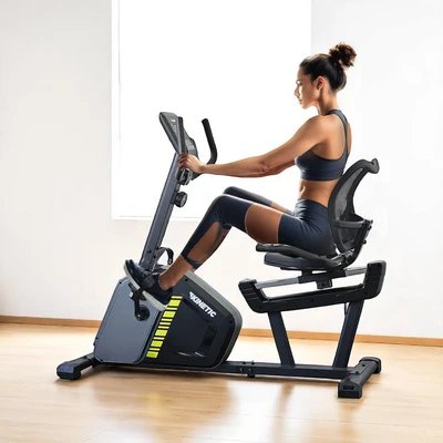 Gambar Kinetic Sepeda Statis 617Rz - Hitam/Silver