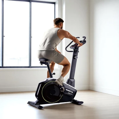 Gambar Kinetic Sepeda Statis Magnetic 609Bzhp - Hitam Line