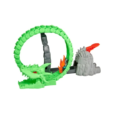 Gambar Top Gear Teamsterz Playset Beast Machines Dragon Destroyer & Mobil - Hijau