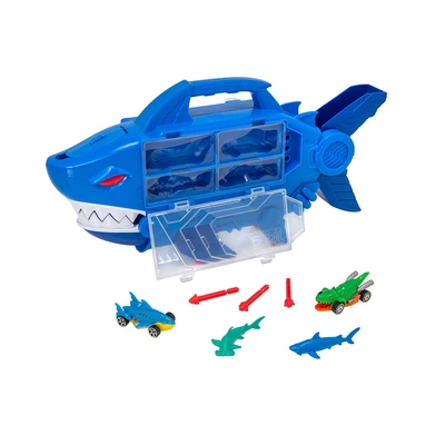 Gambar Top Gear Teamsterz Playset Mach Shark Destroyer - Biru