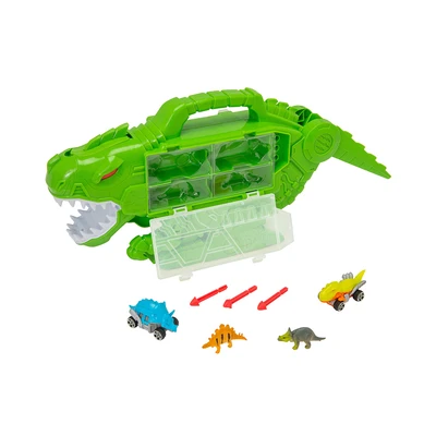Gambar Top Gear Teamsterz Playset Mach Dino Destroyer - Hijau