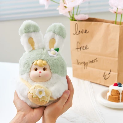 Gambar Friendsheep Boneka Bunny Boji Baby - Hijau/putih