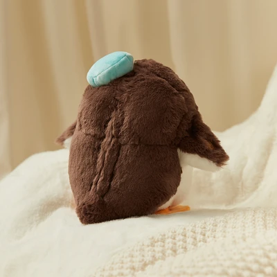 Gambar Friendsheep Boneka Musical Penguin Summer - Cokelat