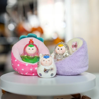 Gambar Kiddy Fun 6 Cm Friendsheep Boneka Lamb Nest Random