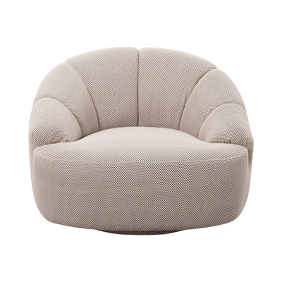 Gambar Cheers Magnolia Sofa Fabric 1 Seater - Krem