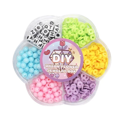 Gambar Pretty Missy Set Diy Beads Craft Dream Flower Colorful - Mix