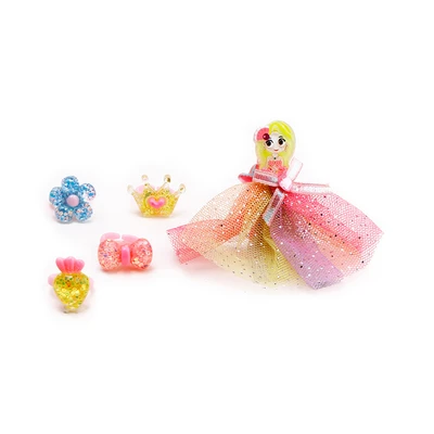 Gambar Pretty Missy Set Pumpkin Cincin & Jepitan Rambut Anak Princess Random