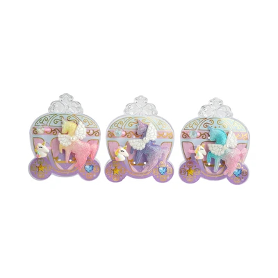 Gambar Pretty Missy Set Pumpkin Cincin & Jepitan Rambut Anak Unicorn Rainbow Random