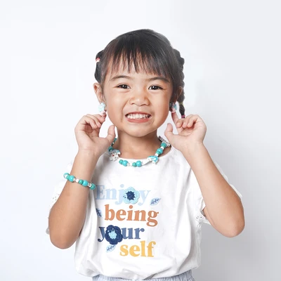 Gambar Pretty Missy Set Kalung & Gelang Anak Dolphin - Mix