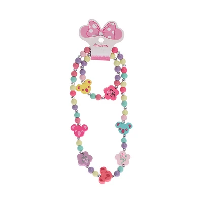 Gambar Pretty Missy Set Kalung & Gelang Anak Koala - Mix