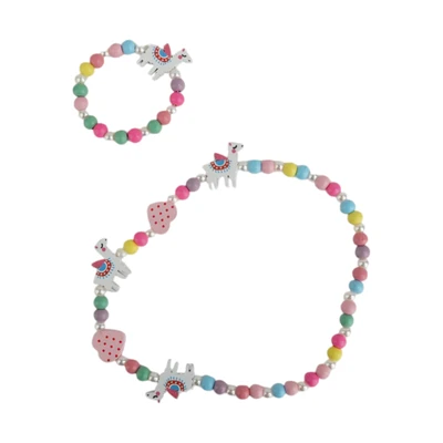 Gambar Pretty Missy Set Kalung & Gelang Anak Llama - Mix