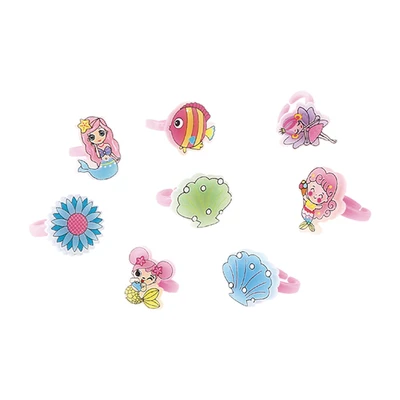 Gambar Pretty Missy Set Cincin Anak Shell Box Ocean - Mix