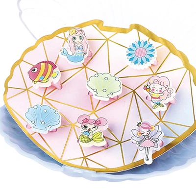 Gambar Pretty Missy Set Cincin Anak Shell Box Ocean - Mix