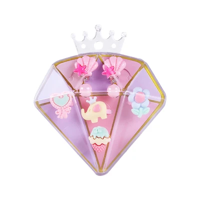 Gambar Pretty Missy Set Cincin & Anting Anak Jewel Box Flower Random