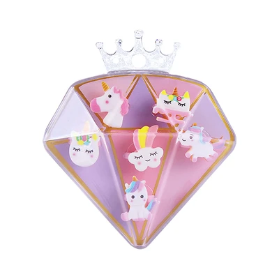 Gambar Pretty Missy Set Cincin Anak Jewel Box Unicorn - Mix