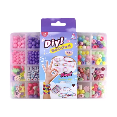Gambar Pretty Missy Set Diy Jewelry 24 Sekat Mixed Solid Beads - Mix