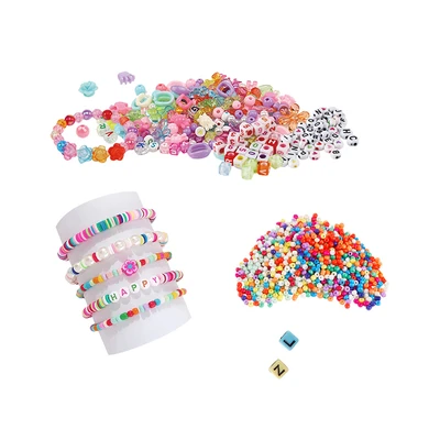 Gambar Pretty Missy Set Diy Beads Craft Pastel Dengan Gunting - Mix