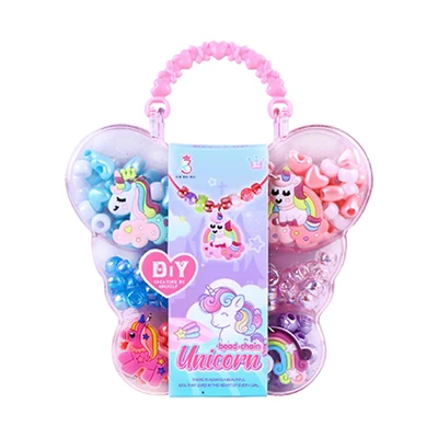 Gambar Pretty Missy Set Diy Gelang & Kalung Unicorn Random