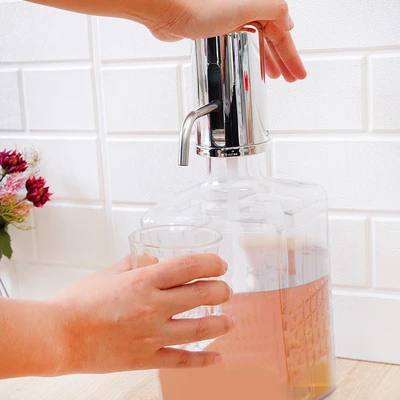 Gambar Culinart Dispenser Minuman Dengan Gelas Diamond Set 5 pcs