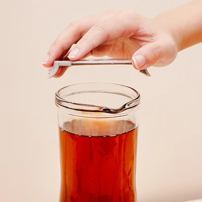 Gambar Culinart Carafe Teko Minuman Kaca Dengan Tutup 1.2 Liter