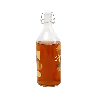 Gambar Culinart Botol Kaca Swing Abstract 1 Liter Transparan