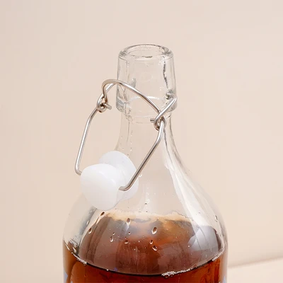 Gambar Culinart Botol Kaca Swing Mozaic 1 Liter Transparan