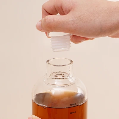 Gambar Culinart Botol Kaca Borosilicate 750 ml Transparan