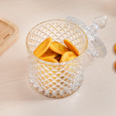 Gambar Culinart Sleko Stoples Kaca 530 ml Transparan