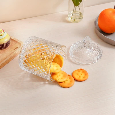 Gambar Culinart Sleko Stoples Kaca 530 ml Transparan
