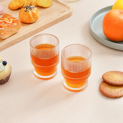 Gambar Culinart Hipsie Gelas Kaca 200 ml Set 2 pcs