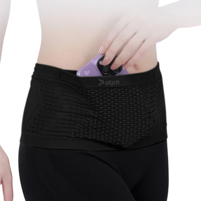 Gambar Alph Ukuran S/M Sabuk Olahraga Invisible - Hitam