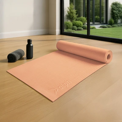 Gambar Alph Matras Yoga PVC 4 mm - Oranye Peach