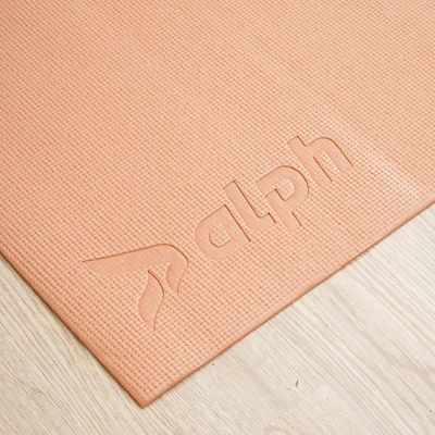 Gambar Alph Matras Yoga PVC 4 mm - Oranye Peach