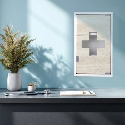 Gambar Fosa Kabinet Penyimpanan Obat 30x12x50 cm - Putih