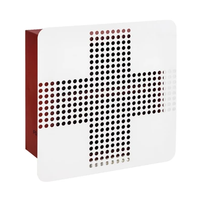 Gambar Fosa Kabinet Penyimpanan Obat 30x12x30 cm - Merah/Putih