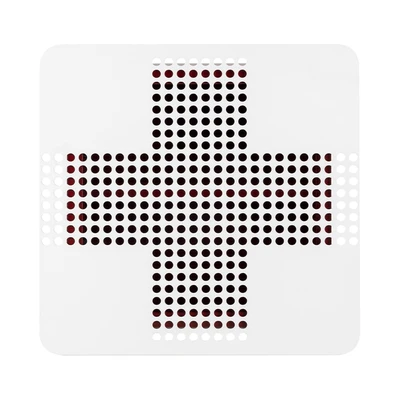 Gambar Fosa Kabinet Penyimpanan Obat 30x12x30 cm - Merah/Putih