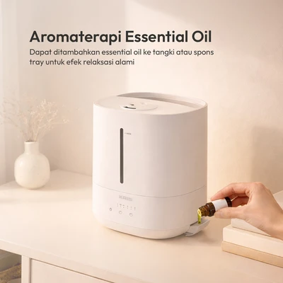 Gambar Kris Humidifier Digital 2.5 Liter 21 Watt - Putih