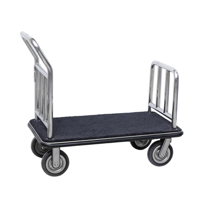 Gambar Krisbow Troli Koper Stainless Steel 250 kg 105x61x90 cm - Silver