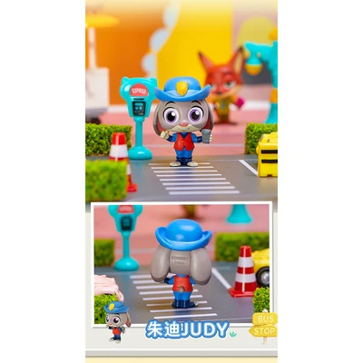 Gambar Lioh Toy Minifigure Disney Zootopia Bus Stop Random