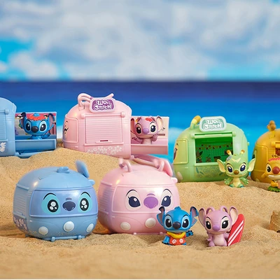 Gambar Lioh Toy Minifigure Disney Stitch Camper Van Random