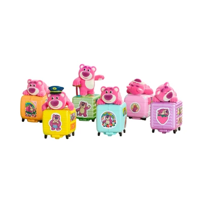 Gambar Lioh Toy Minifigure Disney Lotso Luggage Pull Back Random