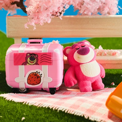 Gambar Lioh Toy Minifigure Disney Lotso Luggage Pull Back Random