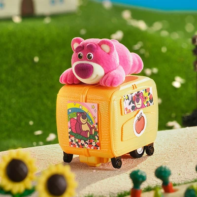 Gambar Lioh Toy Minifigure Disney Lotso Luggage Pull Back Random