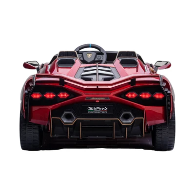 Gambar Paso Ride On Lamborghini Sian - Merah