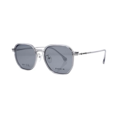 Gambar Parim Eyewear Kacamata Optical Magnetic Square 96017 - Silver