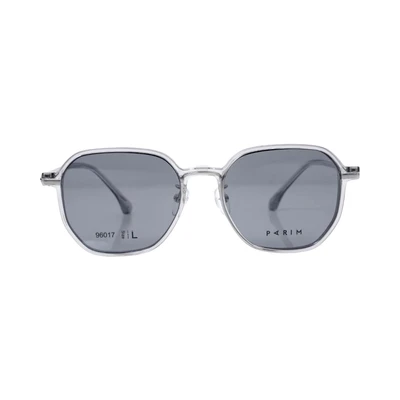 Gambar Parim Eyewear Kacamata Optical Magnetic Square 96017 - Silver