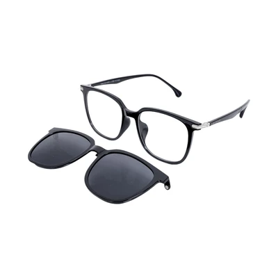 Gambar Parim Eyewear Kacamata Optical Magnetic Tr90 Square 96027 - Hitam