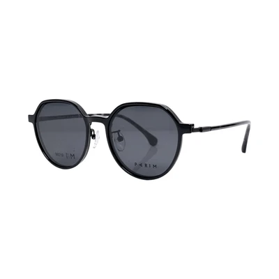 Gambar Parim Eyewear Kacamata Optical Magnetic Round Metal 96019 - Hitam
